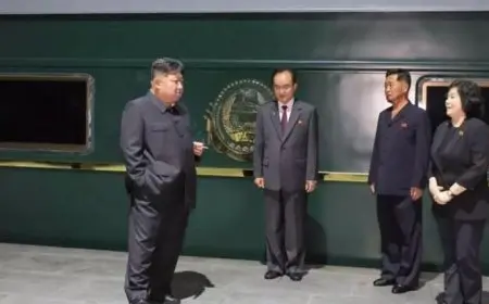 القطار الأخضر المدرع.. وسيلة تنقل ترافق رئيس كوريا الشمالية في مختلف رحلاته