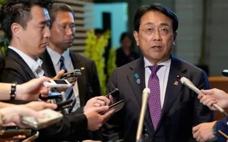 كبير مفاوضي اليابان للرسوم الجمركية يزور أمريكا لإجراء مزيد من المفاوضات