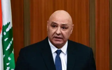 الرئيس اللبناني: إسرائيل تتحدى إرادة المجتمع الدولي