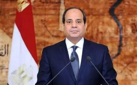 الرئيس السيسي يهنئ الشعب المصري والأمتين العربية والإسلامية بذكرى المولد النبوي الشريف