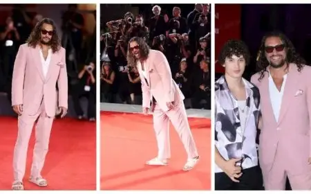 بـ”صندل وطلاء أظافر”.. ممثل عالمي يثير الجدل في مهرجان فينيسيا (صور)