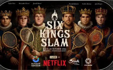 بث بطولة Six Kings Slam للتنس ضمن موسم الرياض حصريًا على “نتفليكس”