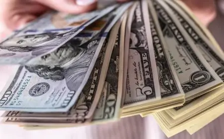 سعر الدولار يتراجع مقابل الجنيه في 8 بنوك خلال أسبوع