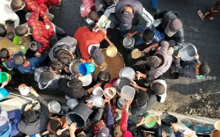 غزة.. ارتفاع حصيلة وفيات التجويع الإسرائيلي إلى 376 فلسطينيا