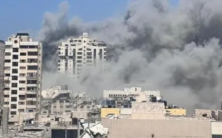 شهادات فلسطينية مؤلمة بعد قصف الاحتلال الإسرائيلي لبرج مشتهى وتدميره بالكامل