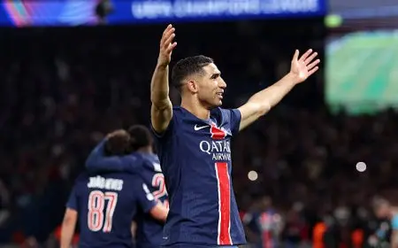 تقرير.. أشرف حكيمي ثالث أفضل مدافع في العالم