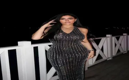 بـ”فستان جريء”.. أحدث ظهور لـ كارولين عزمي والجمهور يغازلها (صور)