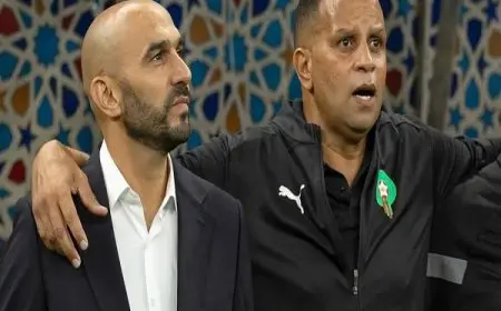 مساعد الركراكي: هدفنا التتويج بأمم أفريقيا