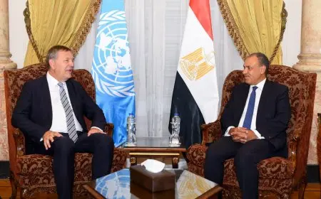 وزير الخارجية يؤكد دعم مصر الكامل والمستمر لوكالة الأونروا