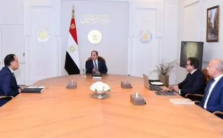 الرئيس السيسي يوجّه بسرعة استكمال منظومة التأمين الصحي الشامل وتعزيز الاستثمار الطبي