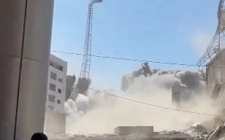 بعد تدميره.. عائلات برج السوسي بغزة تطلق نداء استغاثة للعالم