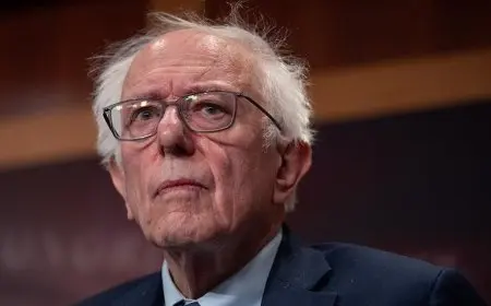 السيناتور الأمريكي ساندرز يدعو لوقف المساعدات العسكرية المقدمة لإسرائيل