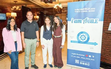 بنك قناة السويس ينظم ورشة عمل حول منهجية Agile