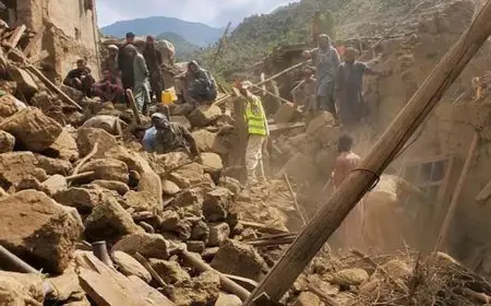 أفغانستان: انتهاء عمليات البحث عن ناجين من زلزال كونر ومصرع 2204 شخصًا