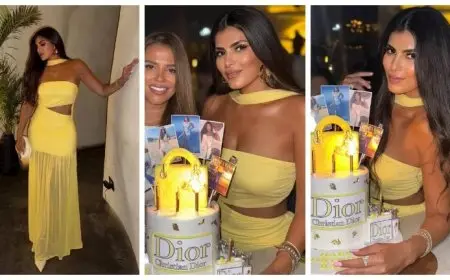 زوجة ماجد المصري تحتفل بعيد ميلادها (15 صورة)