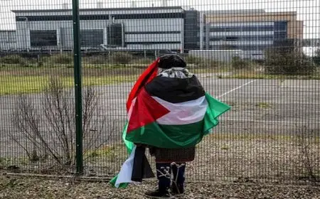 بسبب مظاهرات داعمة لغزة.. شركة أسلحة إسرائيلية تُغلق منشأة لها في بريطانيا