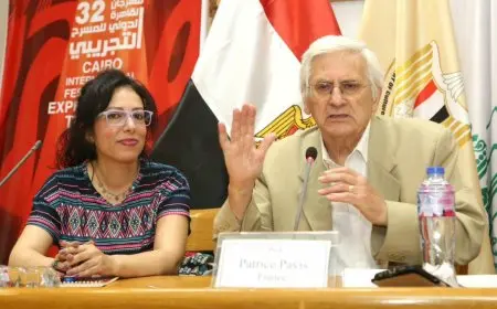 لقاء مفتوح مع البروفيسور باتريس بافيز في مهرجان القاهرة الدولي للمسرح التجريبي