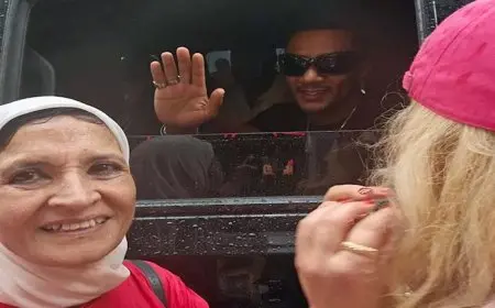 بالصور.. محمد رمضان يحتفل باليوم المصري في نيويورك