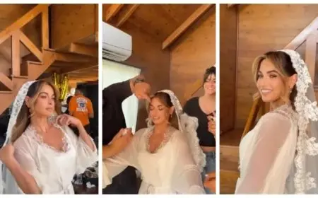 فيديو..كواليس استعدادات هاجر السراج لحفل زفافها