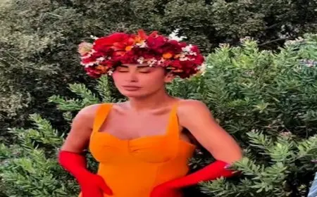 نادين الراسي بإطلالة جريئة.. والجمهور: “تاخدي أوسكار أغرب إطلالات”