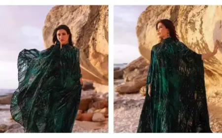 حافية القدمين.. جومانا مراد تخطف الأنظار بصورها على أنغام “ضي”