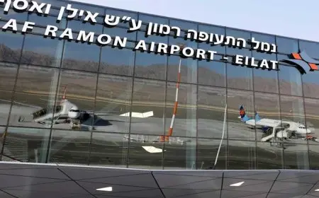 اشتباه بسقوط مسيرة قرب مطار رامون بإسرائيل