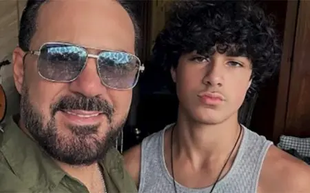 وائل جسار ينشر صورة مع ابنه.. والجمهور: “نسخة منك”