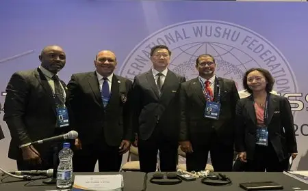 شريف مصطفى يشارك في اجتماع الكونجرس الدولي للكونغ فو