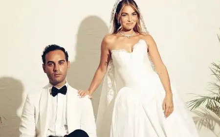 “أبيض في أسود”.. 10 صور جديدة من حفل زفاف هاجر السراج