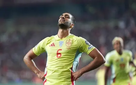 إسبانيا تسحق تركيا بسداسية نظيفة وتغرد منفردة في صدارة المجموعة الخامسة