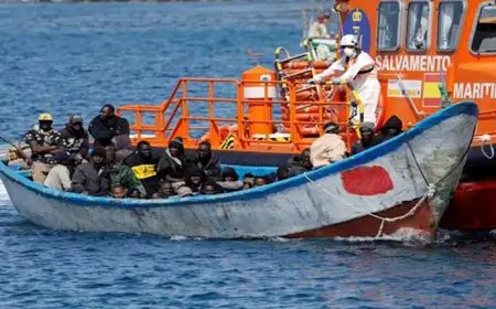 إنقاذ عشرات المهاجرين غير الشرعيين قبالة سواحل موريتانيا