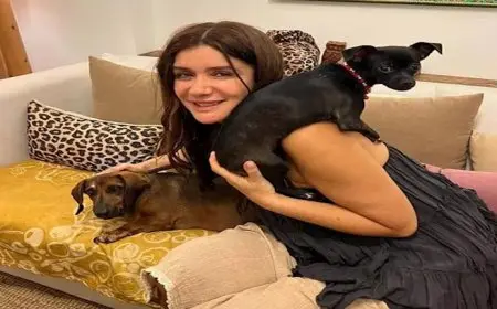 غادة عادل تلعب مع كلابها في أحدث ظهور على “انستجرام”