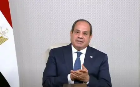 السيسي: المشهد الدولي بات غارقا في ازدواجية فاضحة.. وجرائم القتل والتدمير وصمة عار لن يمحوها الزمن