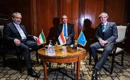 وزير خارجية إيران ومدير وكالة الطاقة الذرية يزوران مصر غدا للتباحث مع عبد العاطي