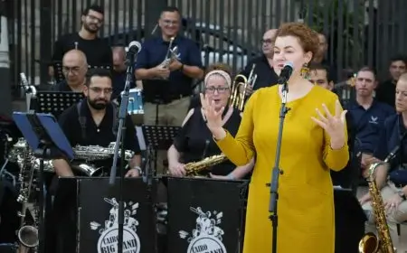 فرقة إف سِنت باند الأمريكية تُحيي حفلا بالمركز الثقافي الأمريكي في الإسكندرية