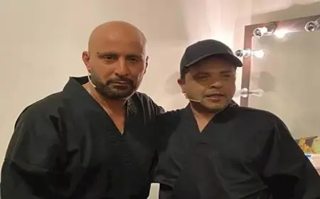 محمد هنيدي في فيديو مع أحمد السقا :”كل ما أقعد معاه بتزيد همومي أكتر”
