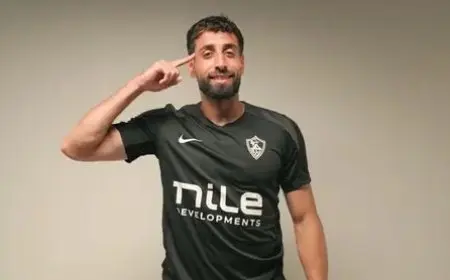 الدباغ يشارك في تدريبات الزمالك الجماعية قبل مواجهة المصري