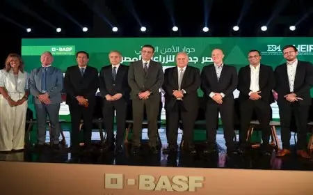 “بي إيه إس إف” تناقش تعزيز الأمن الغذائي وزيادة الصادرات الزراعية