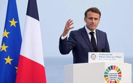 ماكرون: اختراقات الطائرات المسيرة الروسية أمر غير مقبول