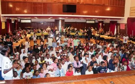 بحضور رئيس الأساقفة.. قطاع اللاجئين التابع للكنيسة الأسقفية ينظم حفل بمناسبة العودة للمدارس