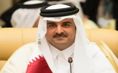 أمير قطر ورئيس الإمارات يبحثان المستجدات الإقليمية