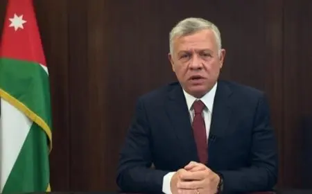 العاهل الأردني يدعو إلى الوقوف أمام كل ما يهدد أمن المنطقة