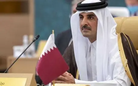 أمير قطر: سنتخذ الإجراءات اللازمة لحماية أمننها تجاه الهجوم الإسرائيلي السافر