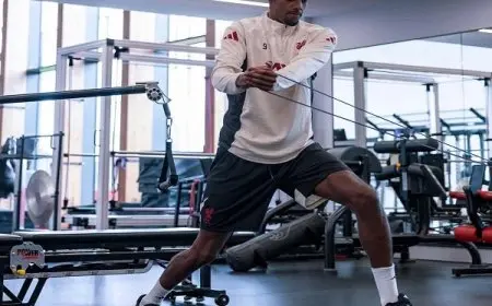 إيزاك يخوض مرانه الأول مع ليفربول