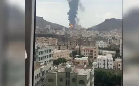 الحوثيون: قتلى وجرحى وتضرر عدد من المنازل في الغارات الإسرائيلية الأخيرة