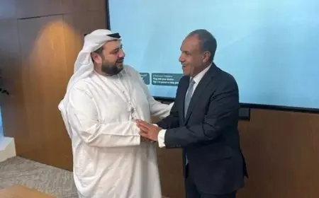 عبد العاطي يلتقي وزير الاستثمار الإماراتي في أبو ظبي