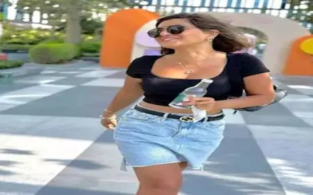 بـ”كروب توب وجيبة قصيرة”.. أحدث ظهور لـ منة فضالي بعد عيد ميلادها (صور)
