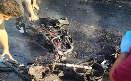مقتل شخص إثر استهداف دراجته النارية بمسيرة إسرائيلية جنوبي لبنان