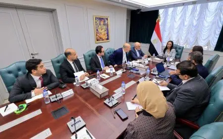 وزيرة التضامن تلتقي المدير التنفيذي لمصر بمجموعة البنك الدولي