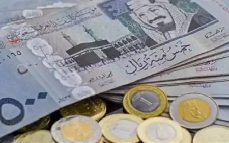 ارتفاع سعر الريال السعودي مقابل الجنيه في 3 بنوك اليوم